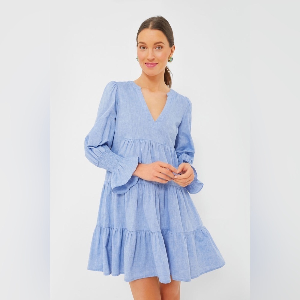 Pomander Place Chambray Kenzo Dress - Size M